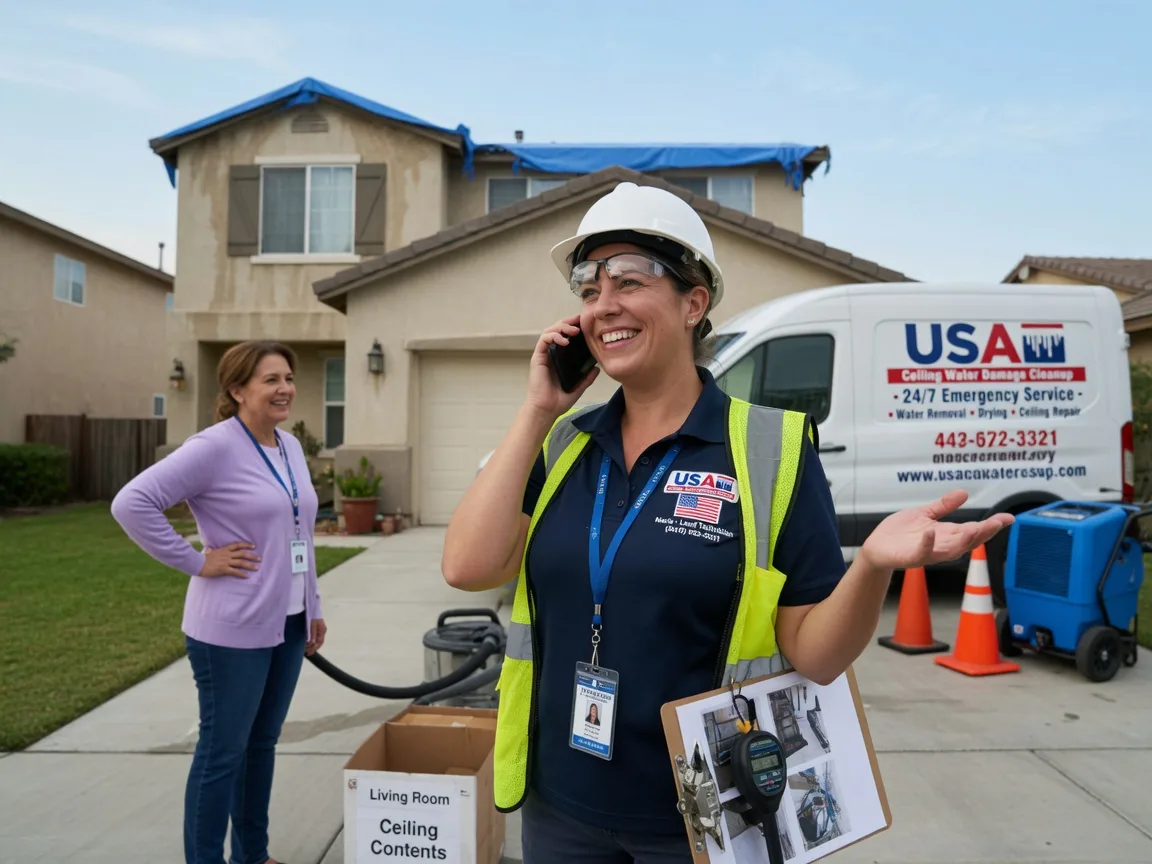 Ceiling Water Damage Restoration Easton, KS FAQs